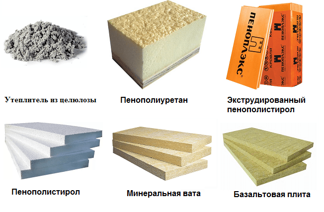 Материал для утепления стены дома