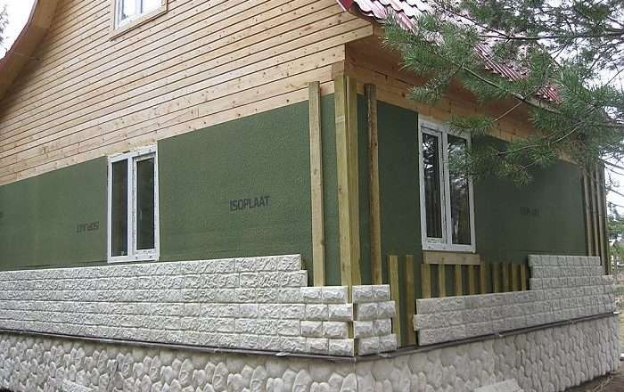 Минвата для утепления деревянного дома снаружи